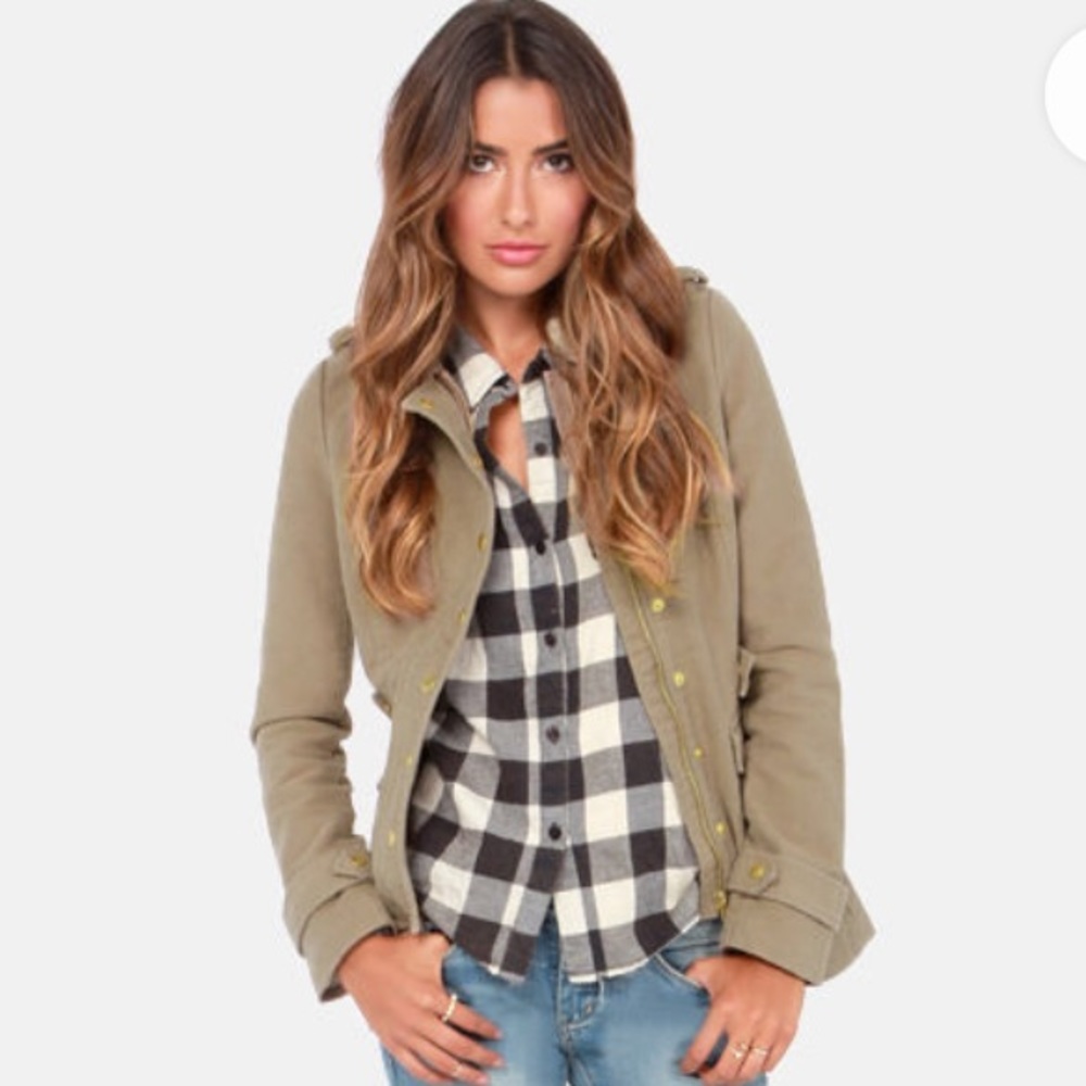 Lulu's Taupe Jacket